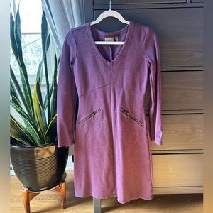 Athleta Purple Scuba Dress